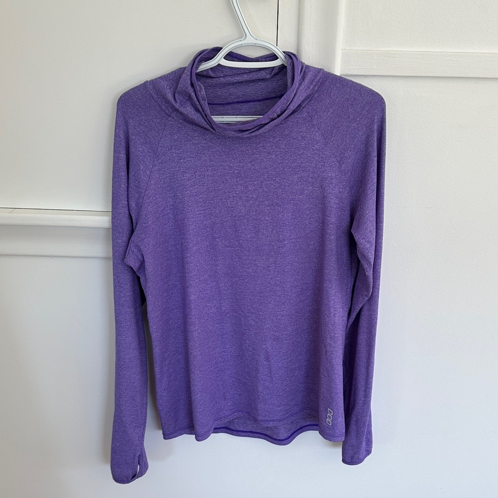 Lorna Jane Violet Cowl Neck Top